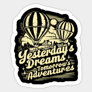 Dreams A Journey Beyond Time Sticker